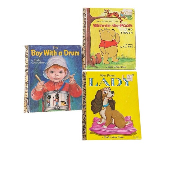 Little Golden Books Lot Of 7 Vintage Books - Picture 4 of 4